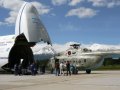 Antonov An-124 Ruslan pod Vysokými Tatrami - nakladanie Mi-17, Dávid a Goliáš, Foto: Pavol Svetoň