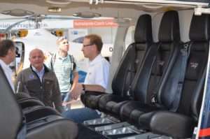 Bell 429: Fotky vrtuľníka a predvádzačka verzie EMS s Air Methods v septembri