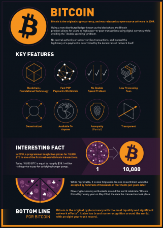 Bitcoin - infografika