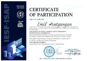 Profesionálne vedomosti v prospech dobra: vzdelávanie o grantoch ako cesta rozvoja sociálnych projektov