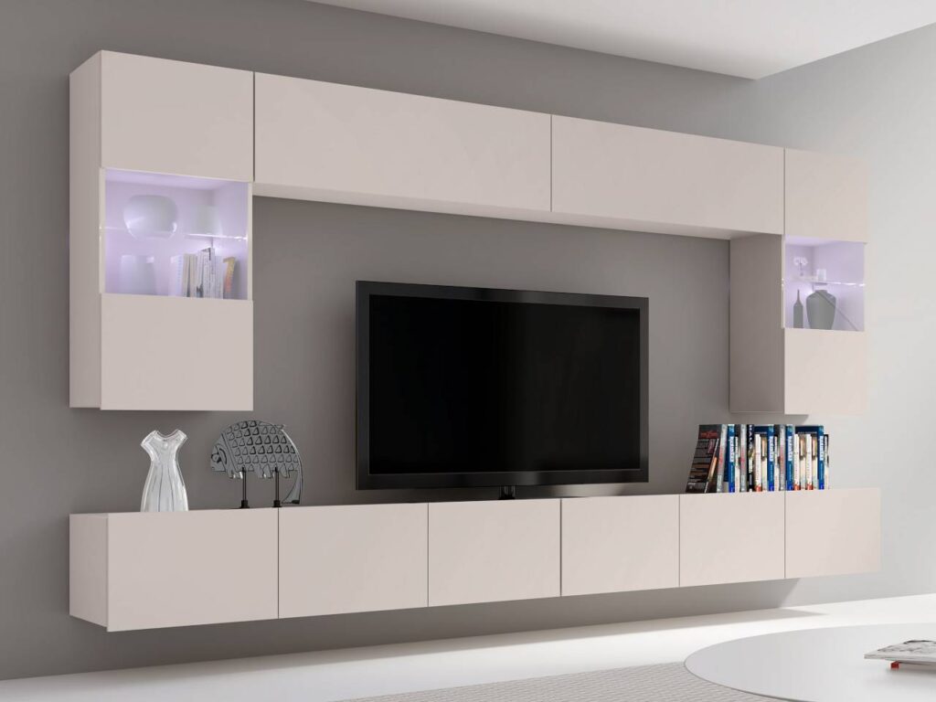 Obývacia stena ako moderný comeback klasického riešenia