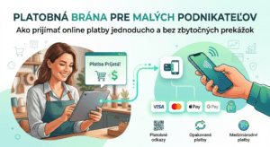 Platobná brána je v praxi nástroj, ktorý tento problém rieši: umožní zákazníkovi zaplatiť rýchlo, bezpečne a spôsobom, na ktorý je zvyknutý.