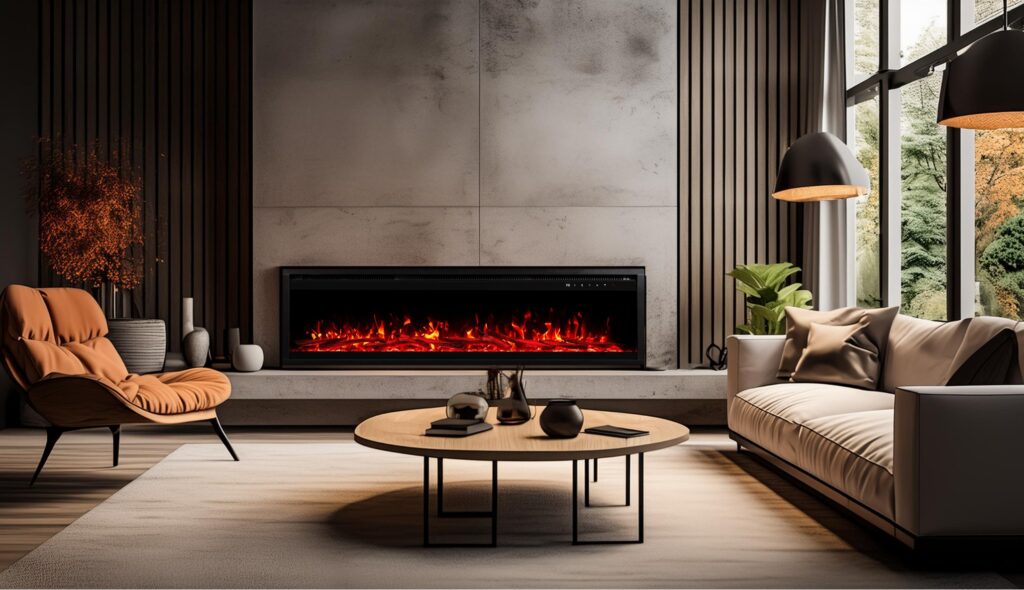 Elektrický krb a závesný krb AFLAMO: spojenie technológie, dizajnu a komfortu