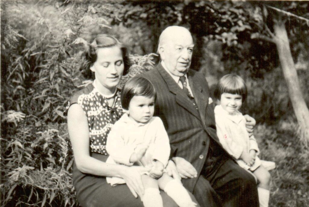 Dr. Leo Uhlig s rodinou